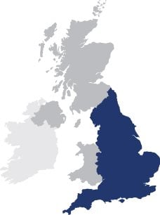 English regions (Head Office)